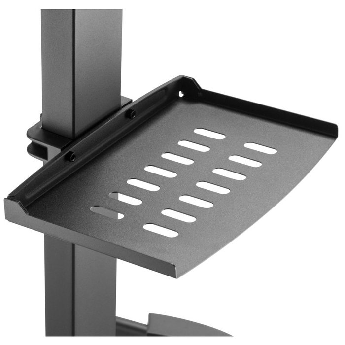Fonestar Soporte de Suelo para TV STS-4244N Orientable e Inclinable con Ruedas para TV de 32-65" hasta 35kg